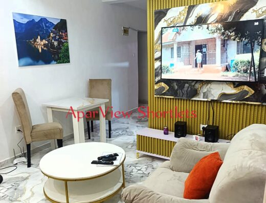 Fully furnished and well serviced luxury 1 bedroom shortlet apartment