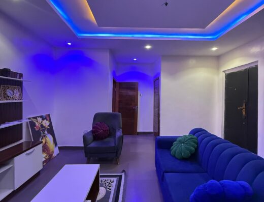 A wonderfully furnished and fully serviced luxury 3 bedroom shortlet apartment in Surulere